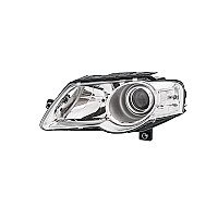 Vw  Passat (B6), 06 - 10 Žibintas Priekinis - (Dešinė) - Depo, El.valdymas, Su Motoru, H7/H7, W5W, Ece internetu