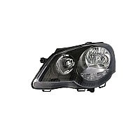 Vw  Polo (Ivf), 05 - 09 Žibintas Priekinis - (Dešinė) - Tyc, El.valdymas, Su Motoru, Juodas, H1/H7, Ece internetu