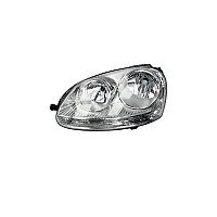 Vw  Golf V Variant, 06 - 09 Žibintas Priekinis - (Dešinė) - Mm, El.valdymas, Su Motoru, Chromuotas, H7, Py21W, W5W, Ece internetu