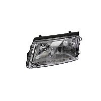 Vw  Passat (B5), 96 - 00 Žibintas Priekinis - (Dešinė) - Hella, El.valdymas, Be Motoro, Mechaninis, Be Priešrūkinio, H7/H1, W5W, E4 internetu