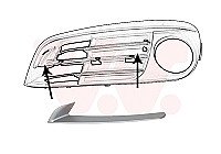 Bamperio grotelių juostelė internetu