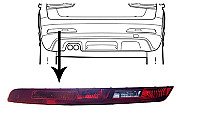 Atšvaitas į galinį bamperį internetu