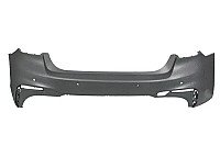 Bmw 5 (G30,G31), 2017- Galinis Bamperis M Sport, Komplektas, Su Skylėm Parktronikams, 530 internetu Bmw 5 (G30,G31), 2017- Galinis Bamperis M Sport, Komplektas, Su Skylėm Parktronikams, 530 internetu