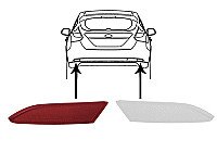 Atšvaitas į galinį bamperį internetu