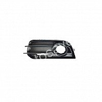Audi A1 (8X), 2010.04-2015.01 Bamperio Grotelės - (Dešinė) (- 15), Su Skylėmis Priešrūkiniams, Juoda internetu Audi A1 (8X), 2010.04-2015.01 Bamperio Grotelės - (Dešinė) (- 15), Su Skylėmis Priešrūkiniams, Juoda internetu