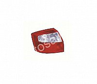 Audi A4 (B6), 2001.01-2004.10 Žibintas Galinis - (Kairė) Depo, Sdn, Ece internetu