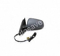 Audi A4 (B6), 2001.01-2004.10 Veidrodėlis - (Kairė) El.valdymas, Šildomas, Chromuotas Stikliukas, Aspherical, 7 Laidai, Gruntuotas internetu