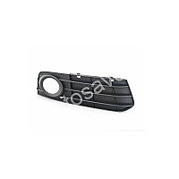 Audi A4/S4 (B8), 2007.11-2011.10 Bamperio Grotelės - (Dešinė) Su Skylėmis Priešrūkiniams, Juodos internetu Audi A4/S4 (B8), 2007.11-2011.10 Bamperio Grotelės - (Dešinė) Su Skylėmis Priešrūkiniams, Juodos internetu