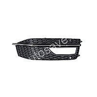 Audi A4/S4 (B8), 2011.11-2015.11 Bamperio Grotelės - (Kairė) S-Line, Su Skylėmis Priešrūkiniams internetu Audi A4/S4 (B8), 2011.11-2015.11 Bamperio Grotelės - (Kairė) S-Line, Su Skylėmis Priešrūkiniams internetu