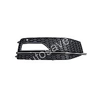 Audi A4/S4 (B8), 2011.11-2015.11 Bamperio Grotelės - (Dešinė) S-Line, Su Skylėmis Priešrūkiniams internetu Audi A4/S4 (B8), 2011.11-2015.11 Bamperio Grotelės - (Dešinė) S-Line, Su Skylėmis Priešrūkiniams internetu