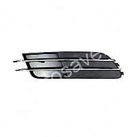 Audi A6 (C7), 2011.01-2014.06 Bamperio Grotelės - (Kairė) Be Skylių Priešrūkiniams, Su Chromu internetu Audi A6 (C7), 2011.01-2014.06 Bamperio Grotelės - (Kairė) Be Skylių Priešrūkiniams, Su Chromu internetu