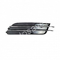Audi A6 (C7), 2011.01-2014.06 Bamperio Grotelės - (Dešinė) Be Skylių Priešrūkiniams, Su Chromu internetu Audi A6 (C7), 2011.01-2014.06 Bamperio Grotelės - (Dešinė) Be Skylių Priešrūkiniams, Su Chromu internetu