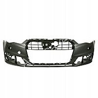 Audi A6 (C7), 2014.06-2018 Priekinis Bamperis (14 -), Su Laikikliais, Su Skylėm Parktronikams, Su Skylėm Žibintų Apiplovimui internetu