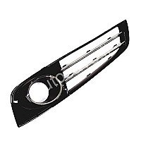 Audi A8 (D4/F4), 2009.12-2013.11 Bamperio Grotelės - (Kairė) Su Skylėmis Priešrūkiniams, Juoda internetu Audi A8 (D4/F4), 2009.12-2013.11 Bamperio Grotelės - (Kairė) Su Skylėmis Priešrūkiniams, Juoda internetu