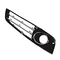 Audi A8 (D4/F4), 2009.12-2013.11 Bamperio Grotelės - (Dešinė) Su Skylėmis Priešrūkiniams, Juoda internetu Audi A8 (D4/F4), 2009.12-2013.11 Bamperio Grotelės - (Dešinė) Su Skylėmis Priešrūkiniams, Juoda internetu