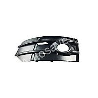 Audi Q5 (8R), 2008.09-2012.06 Bamperio Grotelės - (Dešinė) Off-Road, (- 12), Su Skylėmis Priešrūkiniams, Juoda, Matinė, Tekstūra internetu