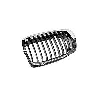 Bmw 3 (E46) Coupe/Cabrio, 1999.05-2003.03 Grotelės - (Dešinė) Coupe, (-02), Su Chromuotu Rėmeliu, Juodos internetu