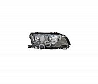 Bmw 3 (E46) Coupe/Cabrio, 1999.05-2003.03 Žibintas Priekinis - (Dešinė) Mm, El.valdymas, Su Motoru, Juodas internetu