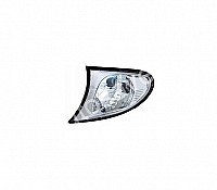 Bmw 3 (E46), 2001.10-2005.03 Posūkis - (Kairė) Tyc, Su Cokoliais, Sidabrinis Apvadas, Baltas internetu Bmw 3 (E46), 2001.10-2005.03 Posūkis - (Kairė) Tyc, Su Cokoliais, Sidabrinis Apvadas, Baltas internetu