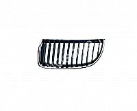 Bmw 3 (E90/E91), 2005.04-2008.08 Grotelės - (Kairė) Su Chromuotu Rėmeliu, Juodos internetu