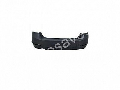 Bmw 3 (F30/F31/F34/F35/F80), 2012.01-2015 Galinis Bamperis 320I, Standart, Be Skylių Davikliams, Gruntuotas, Juodas