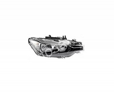 Bmw 3 (F30/F31/F34/F35/F80), 2012.01-2015 Žibintas Priekinis - (Dešinė) Hella, (15-), El.valdymas, Su Motoru, Su Dienos Šviesos Žibintais (Led)