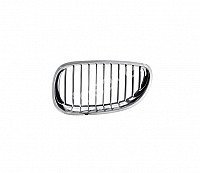 Bmw 5 (E60/E61), 2003.07-2010.06 Grotelės - (Dešinė) Su Chromuotom Juostom, Su Chromuotu Rėmeliu, Chromas, Juoda internetu Bmw 5 (E60/E61), 2003.07-2010.06 Grotelės - (Dešinė) Su Chromuotom Juostom, Su Chromuotu Rėmeliu, Chromas, Juoda internetu