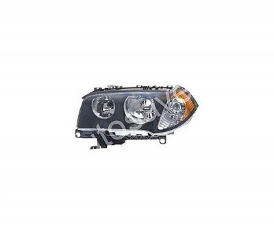 Bmw X3 (E83), 2004.01-2010.11 Žibintas Priekinis - (Dešinė) Tyc, (04-06), El.valdymas, Su Motoru, H7/H7, Py21W, W5W, E1, Su Lemputėm