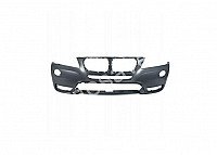 Bmw X3 (F25), 2010.11-2014.04 Priekinis Bamperis (-14), Be Skylių Žibintų Apiplovimui, Gruntuotas, Juodas internetu Bmw X3 (F25), 2010.11-2014.04 Priekinis Bamperis (-14), Be Skylių Žibintų Apiplovimui, Gruntuotas, Juodas internetu
