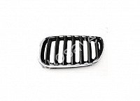 Bmw X5 (E53), 2003.11-2006.10 Grotelės - (Kairė) Su Chromuotu Rėmeliu, Juodos internetu Bmw X5 (E53), 2003.11-2006.10 Grotelės - (Kairė) Su Chromuotu Rėmeliu, Juodos internetu