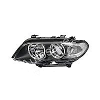 Bmw X5 (E53), 2003.11-2006.10 Žibintas Priekinis - (Kairė) Hella, El.valdymas, Su Motoru, H7/H1, Py21W, E1, Su Lemputėm internetu