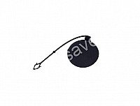 Bmw X5 (E70), 2006.10-2010.04 Kablio Uždengimas - (Dešinė) (-10), Juoda, Matinė, Priekinis internetu