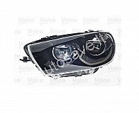 Vw  Scirocco, 09 - Žibintas Priekinis - (Dešinė) - Valeo, (14-), El.valdymas, El.valdymas, Su Motoru, Xenon, D3S/H7, Ece, Be Xenon Valdymo Blokelio, Su internetu