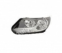 Vw  Tiguan, 11 - 16 Žibintas Priekinis - (Kairė) - Depo, El.valdymas, Su Varikliuku, H15, H7, Py21W, W5W, Ece internetu Vw  Tiguan, 11 - 16 Žibintas Priekinis - (Kairė) - Depo, El.valdymas, Su Varikliuku, H15, H7, Py21W, W5W, Ece internetu