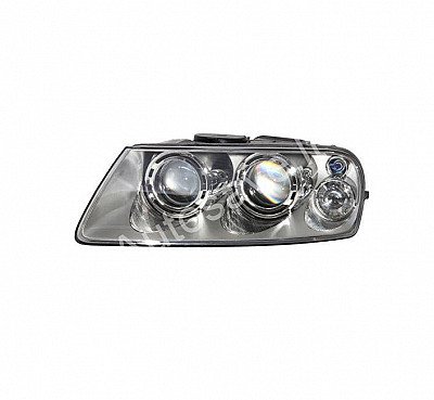 Vw  Touareg, 02 - 06 Žibintas Priekinis - (Dešinė) - Valeo, El.valdymas, Su Motoru, Bi-Xenon, D1S, H7, Py21W, W5W, Ece, Be Xenon Valdymo Blokelio