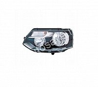 Vw  Transporter T5, 09 - 15 Žibintas Priekinis - (Dešinė) - Tyc, El.valdymas, Su Motoru, Viengubas, H4, Ece internetu